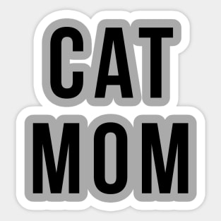 Cat Mom Sticker